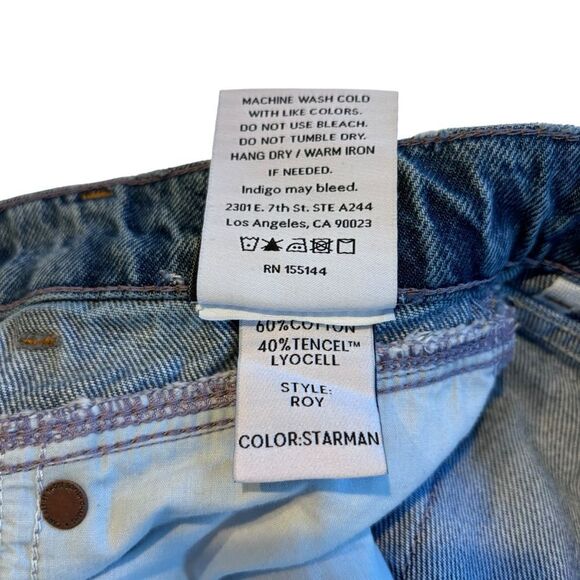 Boyish Women’s The Roy High Rise Jeans in Starman Sz 25 - Picture 6 of 12